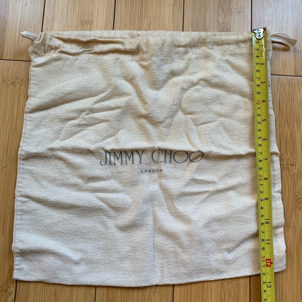 Authentic jimmy choo dust bag
